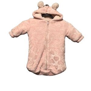 Mon Lapin Pink Baby Bunting